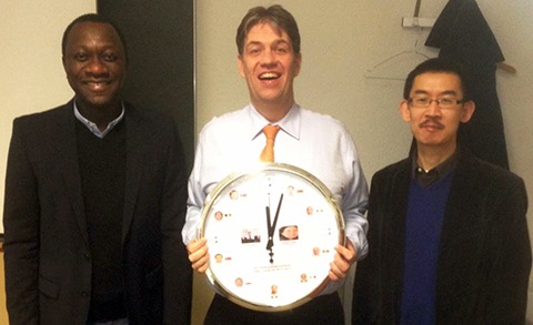 Special Swiss Clock from EMBA Group