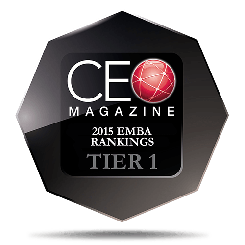 CEO Magazine Executive MBA Ranking 2015: Tier One