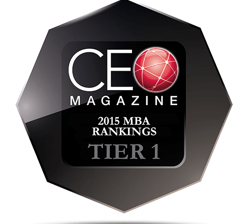 CEO Magazine European MBA Rankings 2015: Tier One