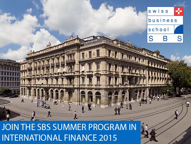 Join the SBS Summer Program in International Finance 2015