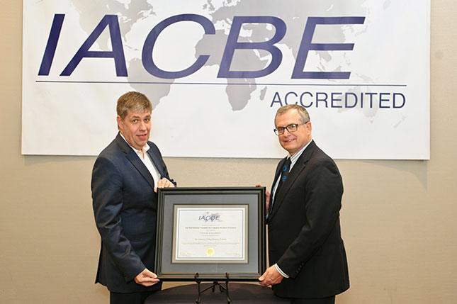 We proudly announce the successful reaffirmation of accreditation by IACBE for our various educational programs