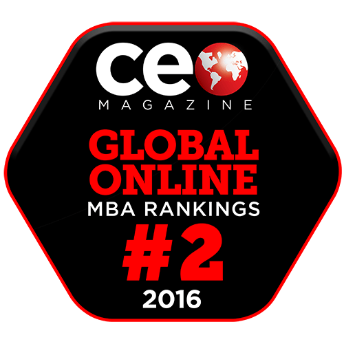 CEO Magazine Global Online MBA Ranking 2016: Rank 2