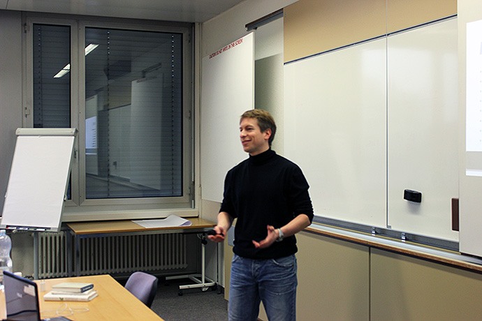 Guest Speaker Viktor Jasansky at SBS Swiss Business School