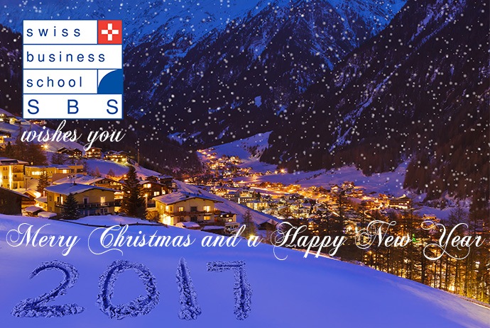 SBS Swiss Business School wishes you Merry Christmas and a Happy New Year!