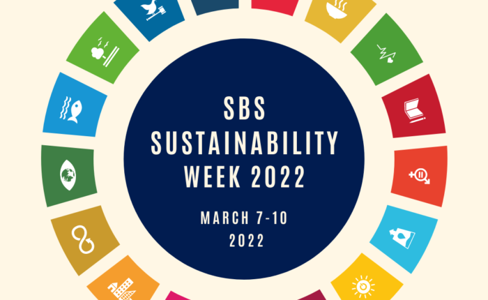 SBS Sustainability Week 2022