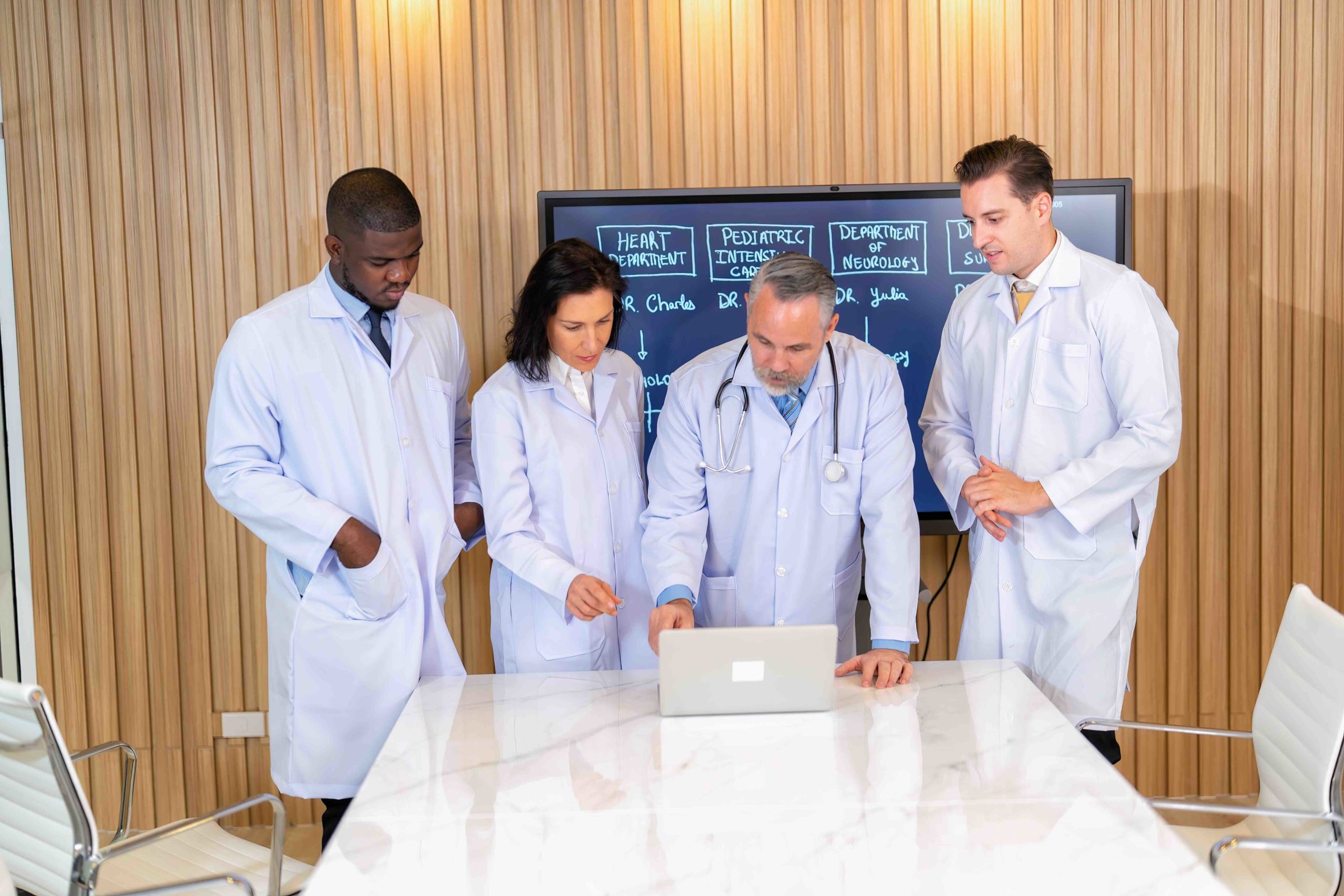 health management experts creating a roadmap